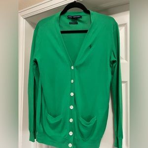Ralph Lauren Sport Green Cardigan